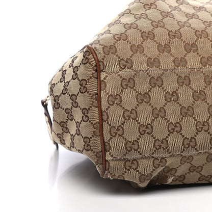 Gucci Monogram Large Sukey Tote Brown 8 of 13