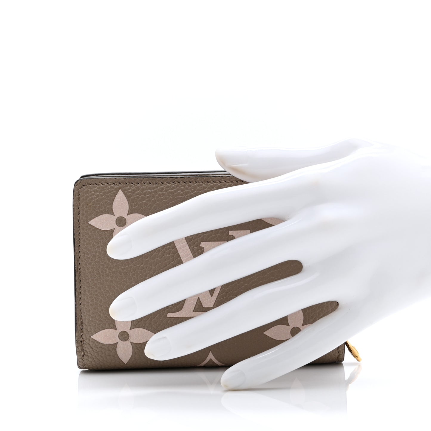 Empreinte Monogram Giant Clea Wallet Tourterelle Creme Tourterelle Creme