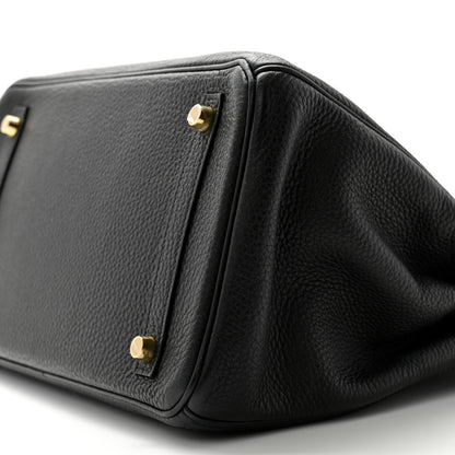 Hermes Togo Birkin 30 Black 10 of 12