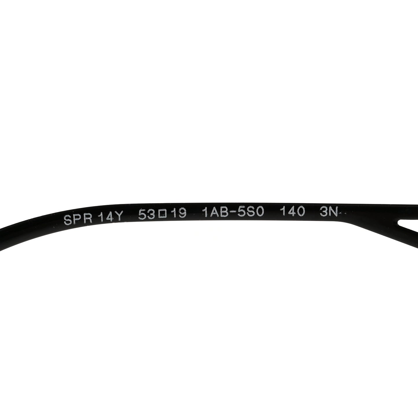 Acetate Sunglasses SPR 14Y Black Slate Gray