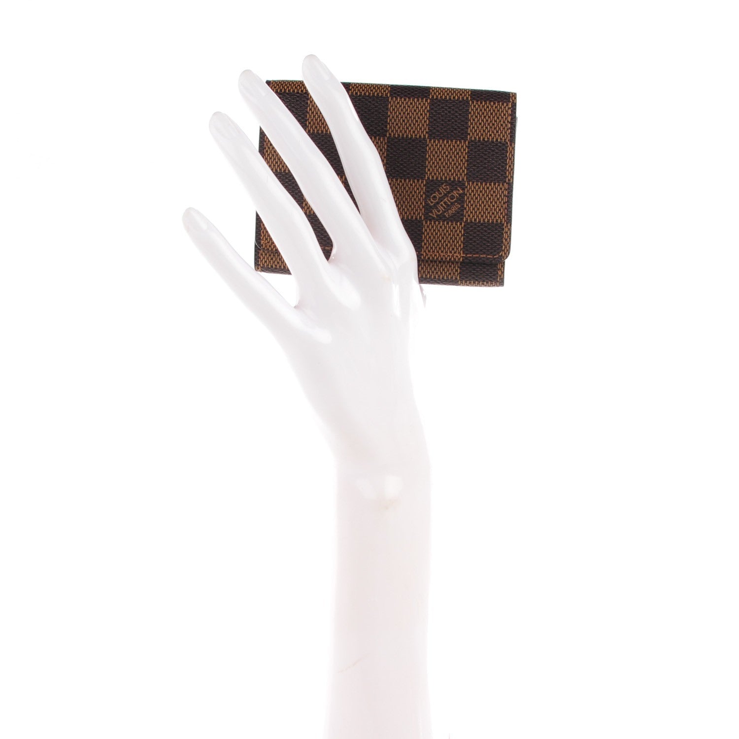 Louis Vuitton Damier Ebene Business Card Holder 2 of 8