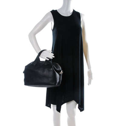 Givenchy Pebbled Calfskin Small Nightingale Black 2 of 7