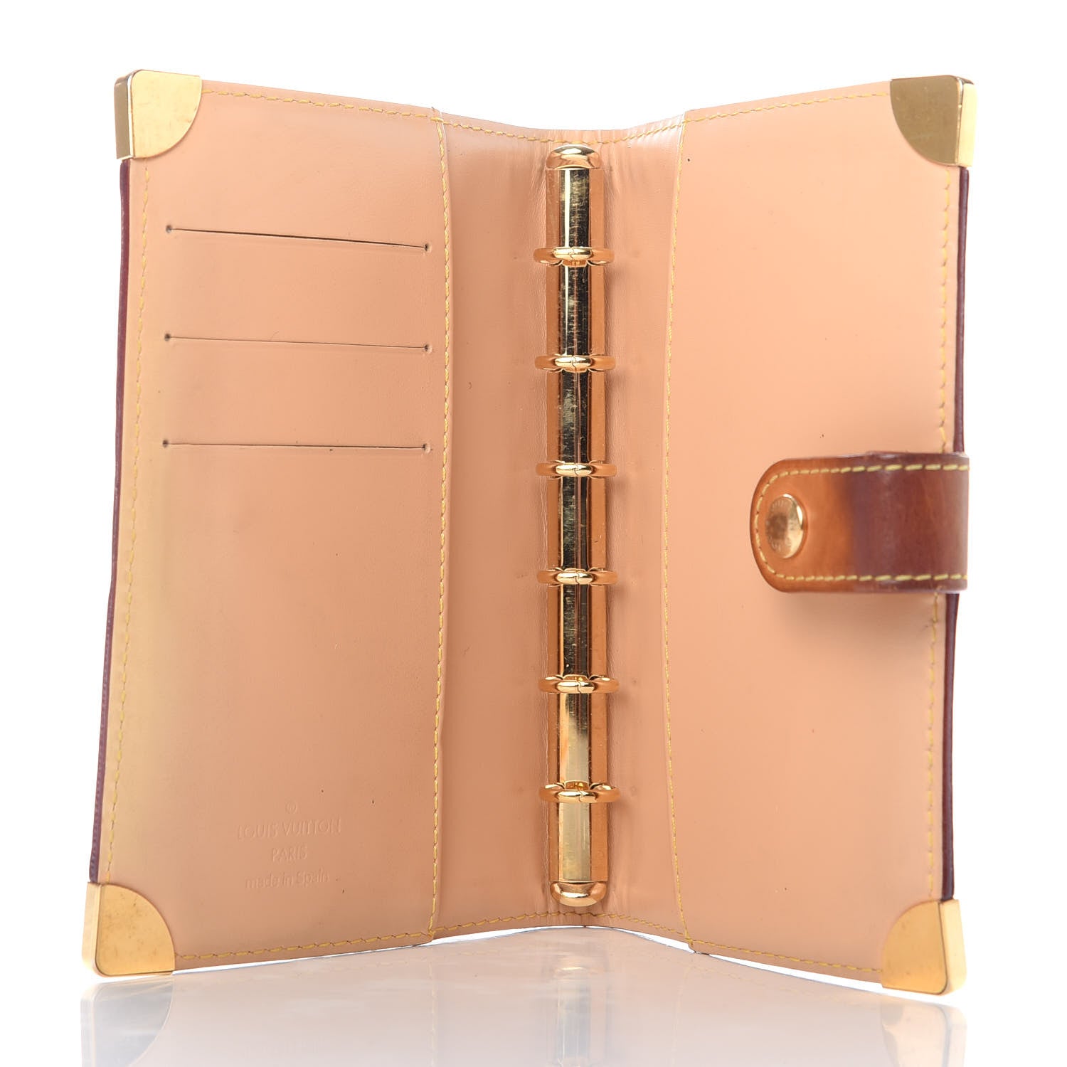 Louis Vuitton Monogram Multicolor Small Ring Agenda Cover White 5 of 6