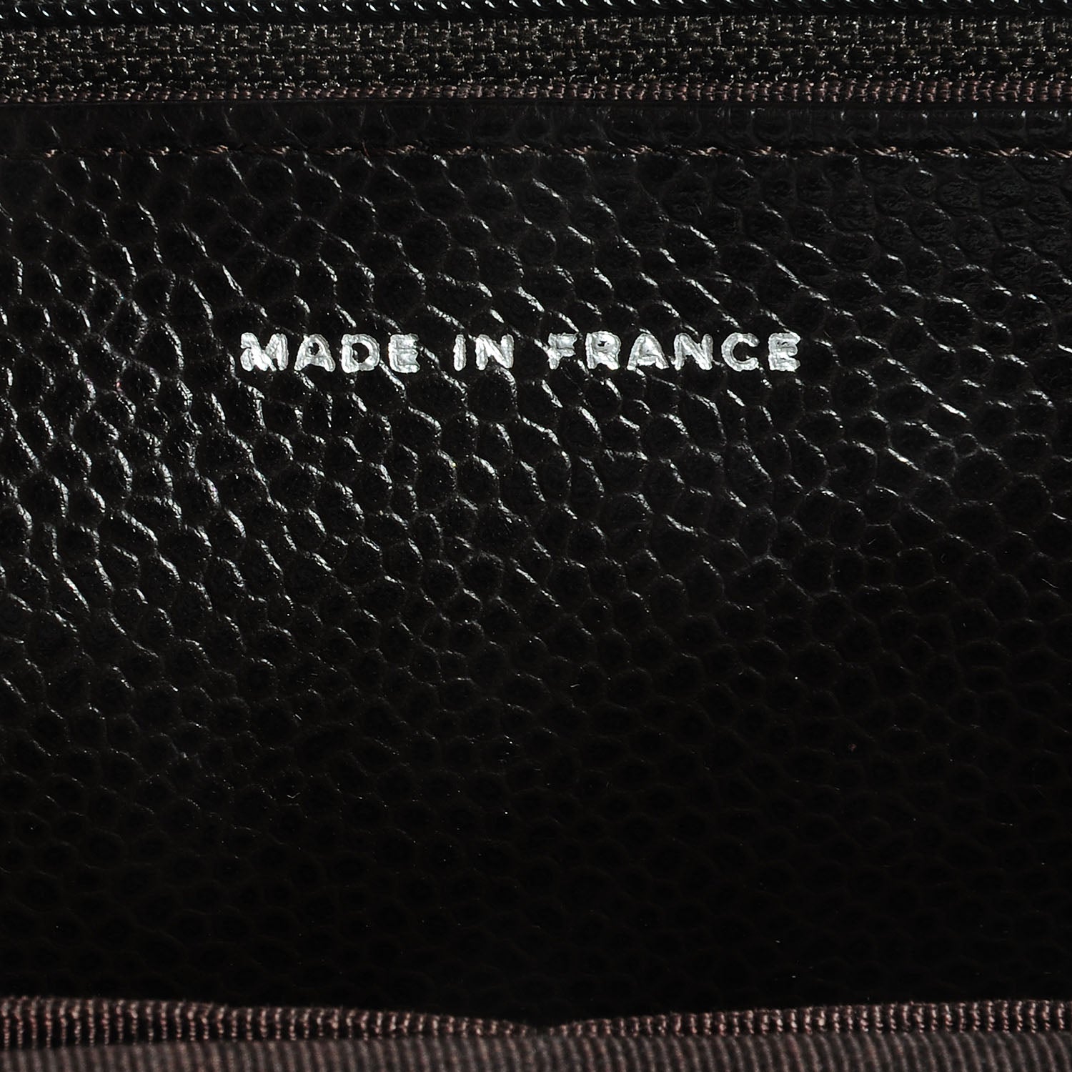 Chanel Caviar Timeless CC Wallet On Chain WOC Dark Brown 8 of 9