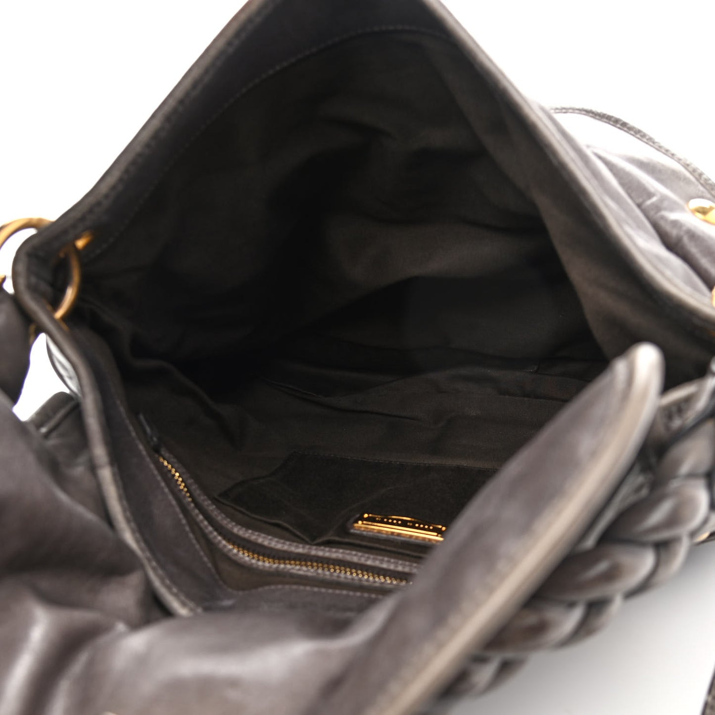 Nappa Matelasse Coffer Hobo Juta