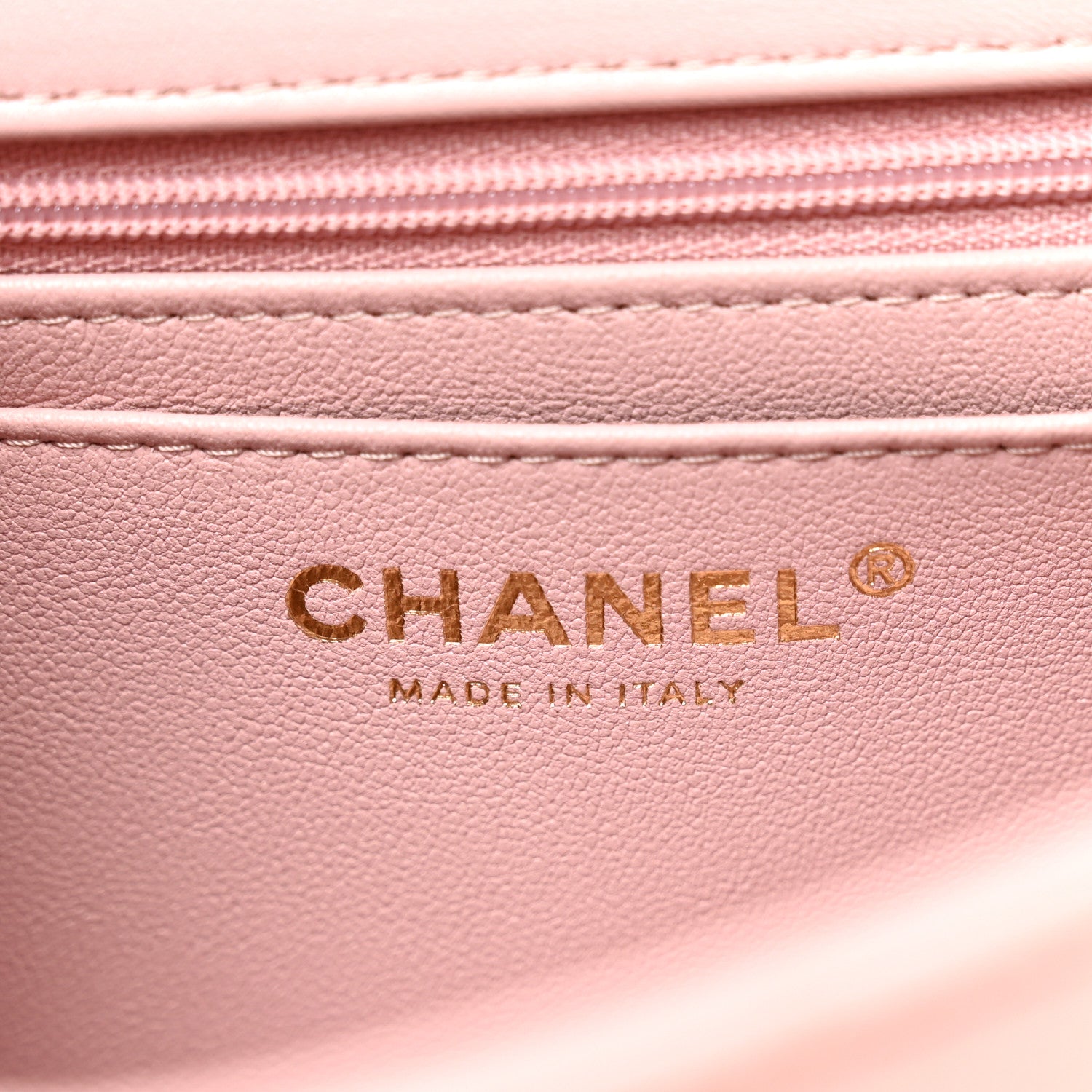 Chanel Lambskin Quilted Mini Top Handle Rectangular Flap Light Pink 6 of 10