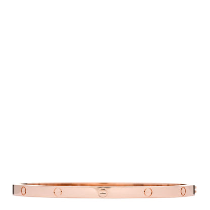 Cartier 18K Pink Gold Small LOVE Bracelet 17 1 of 8