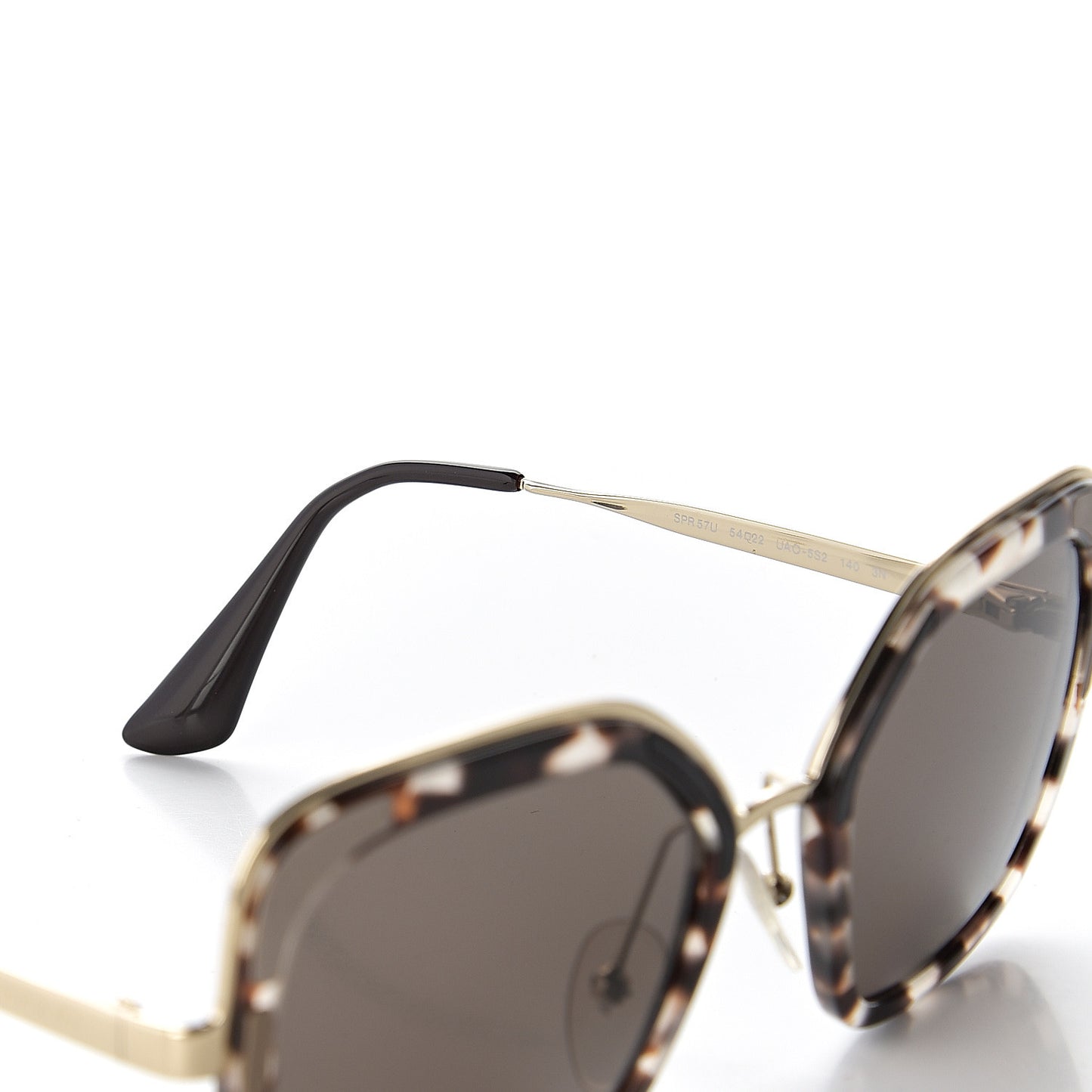 Cinema Sunglasses SPR 57U Tortoise Gold