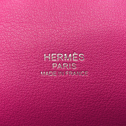 Hermes Swift Toolbox 20 Rose Pourpre 6 of 10