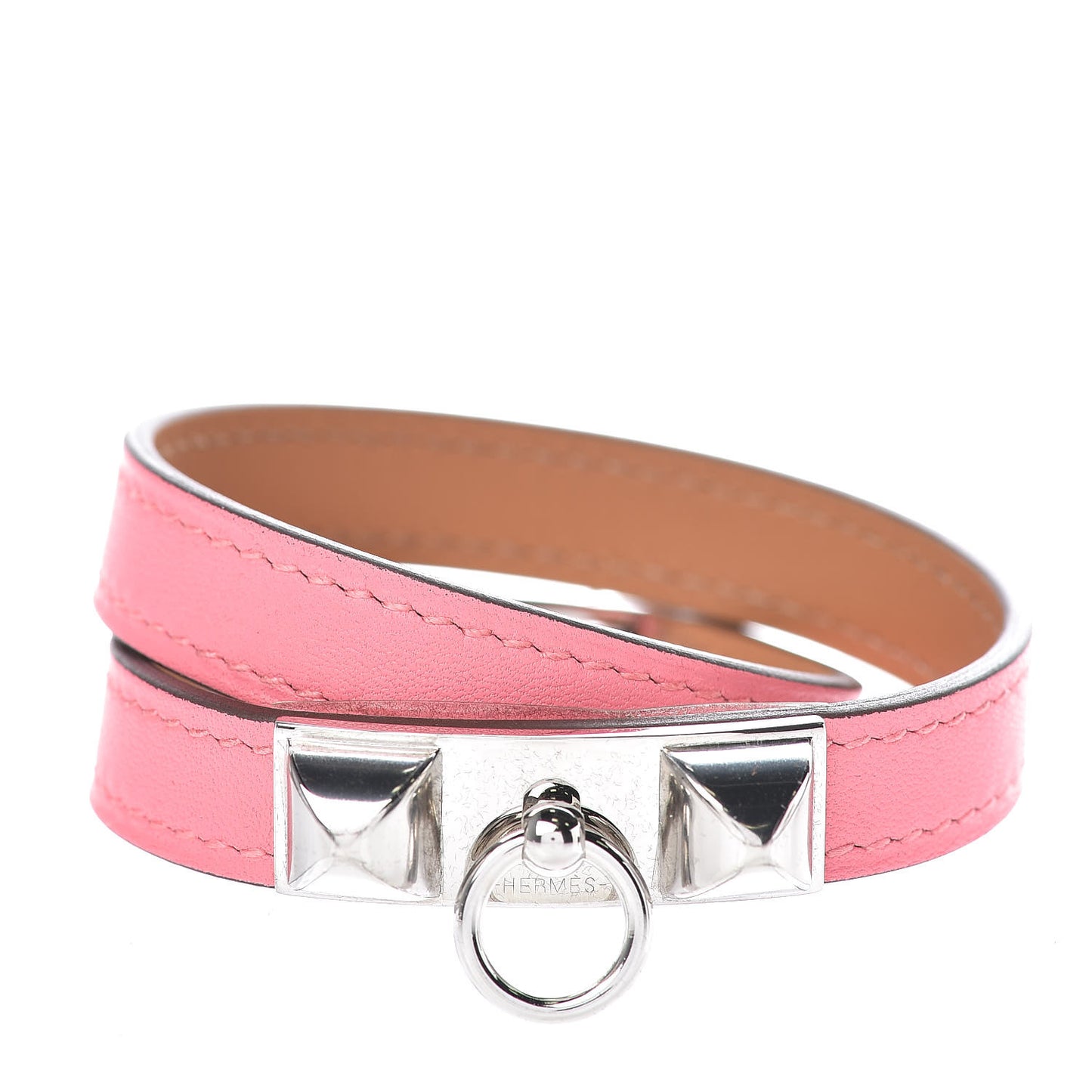 Swift Rivale Double Tour Bracelet S Rose Azalee