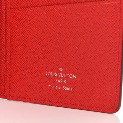 Louis Vuitton X SUPREME Epi Brazza Wallet Red 6 of 7