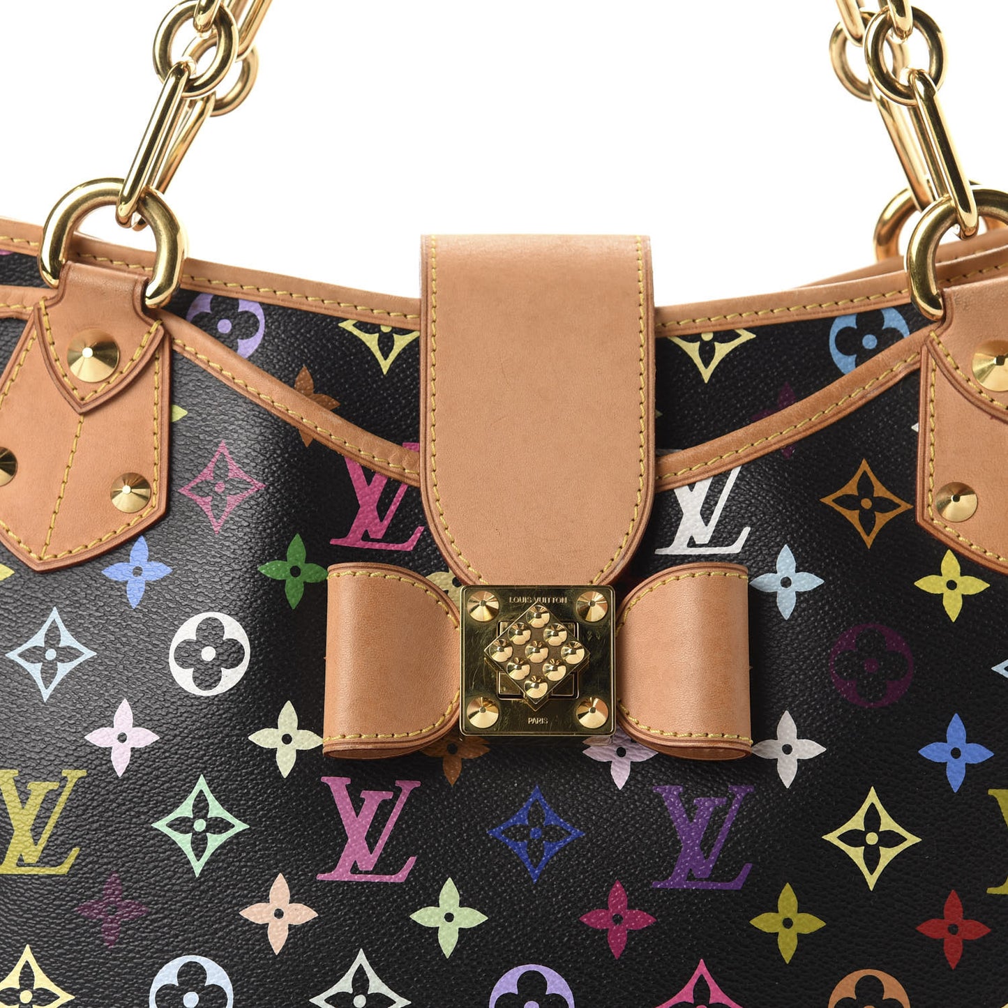 Monogram Multicolor Annie GM Black