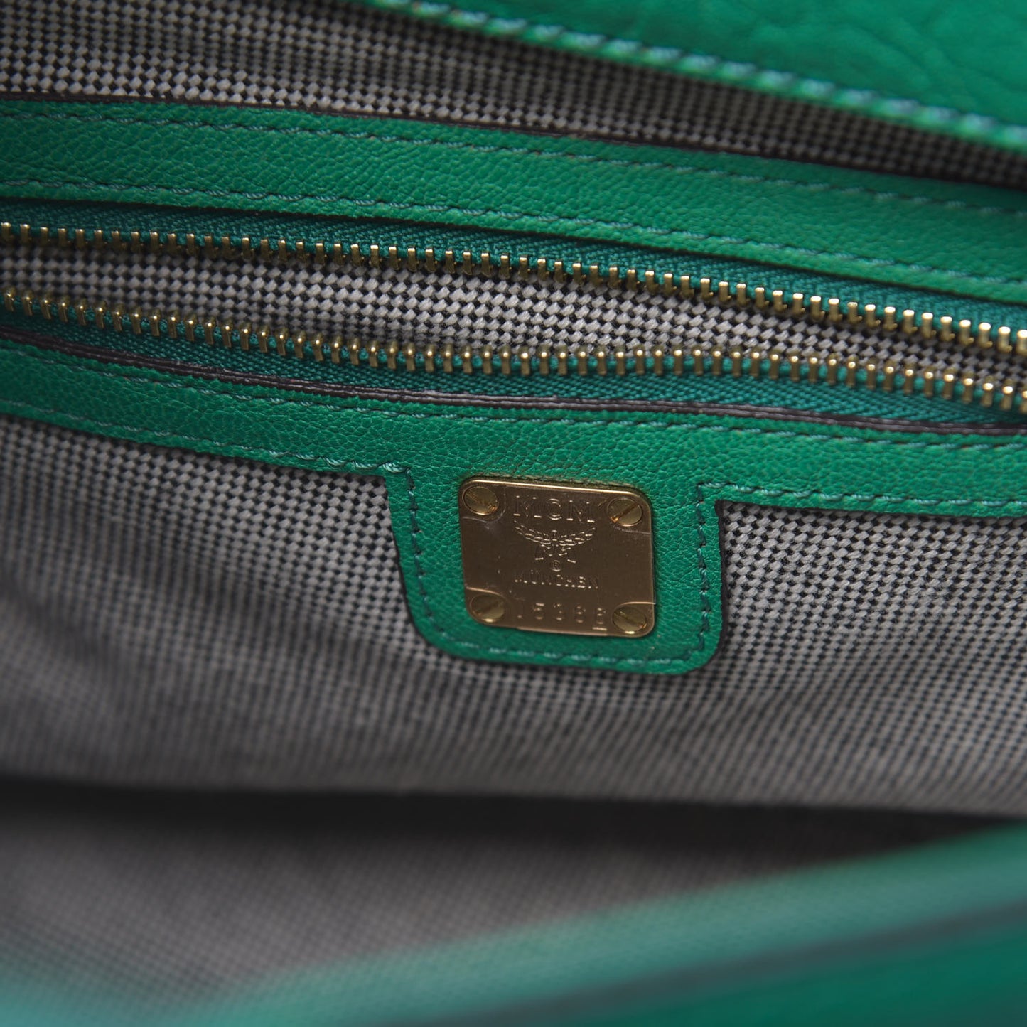 Calfskin Small Kathy Tote Green