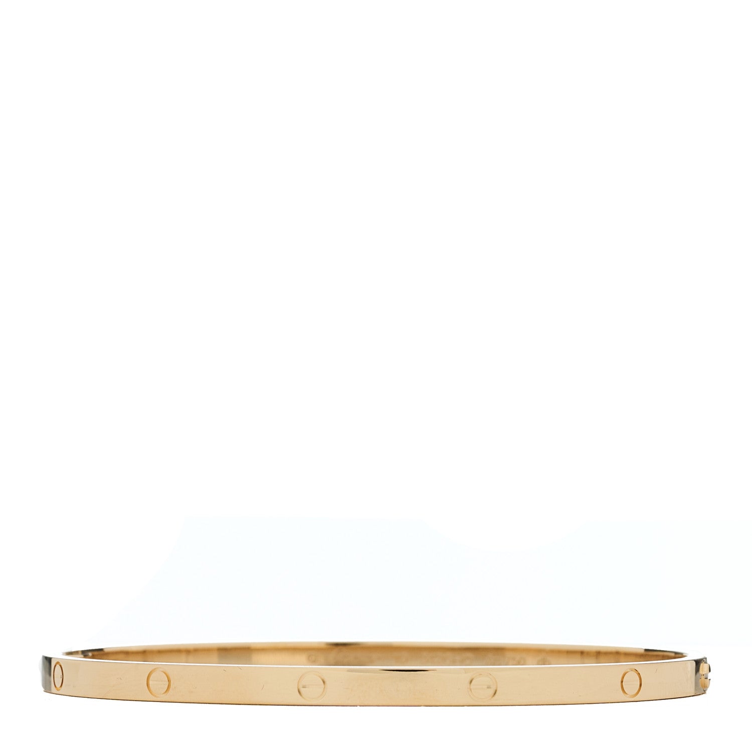 Cartier 18K Yellow Gold Small LOVE Bracelet 19 2 of 6