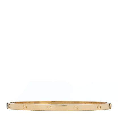Cartier 18K Yellow Gold Small LOVE Bracelet 19 2 of 6