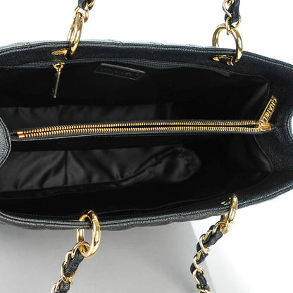 Chanel Caviar Quilted Grand Shopping Tote GST Black 5 of 7