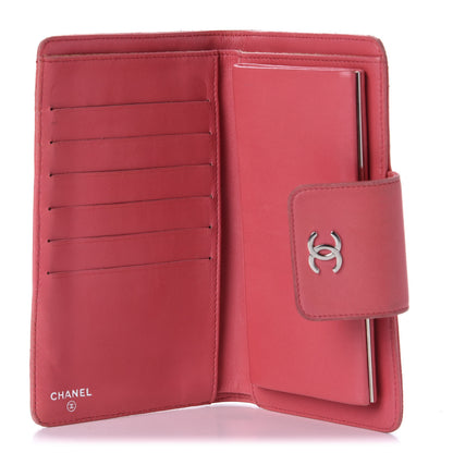 Chanel Lambskin Lucky Symbols French Flap Wallet Pink 5 of 14