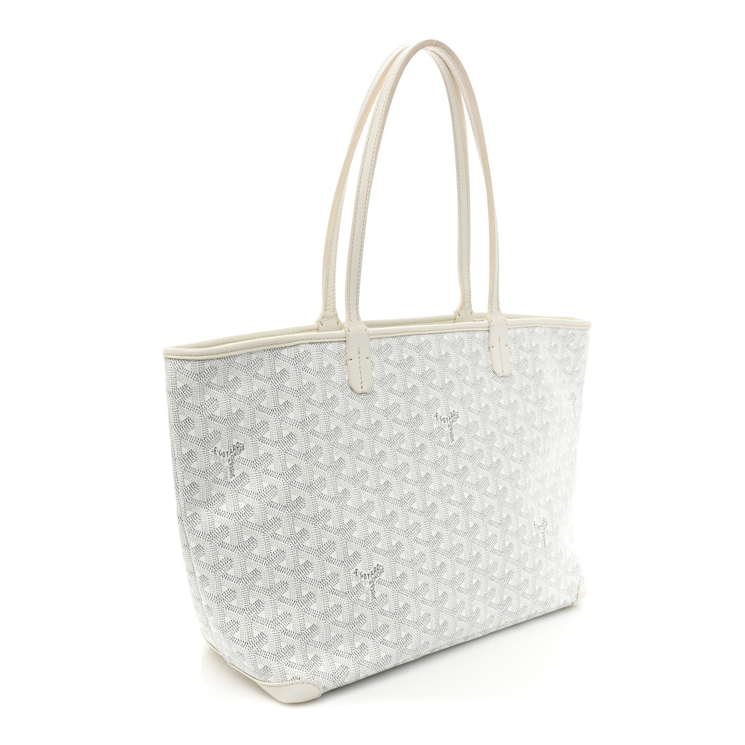 Goyard Goyardine Saint Louis PM White 3 of 13