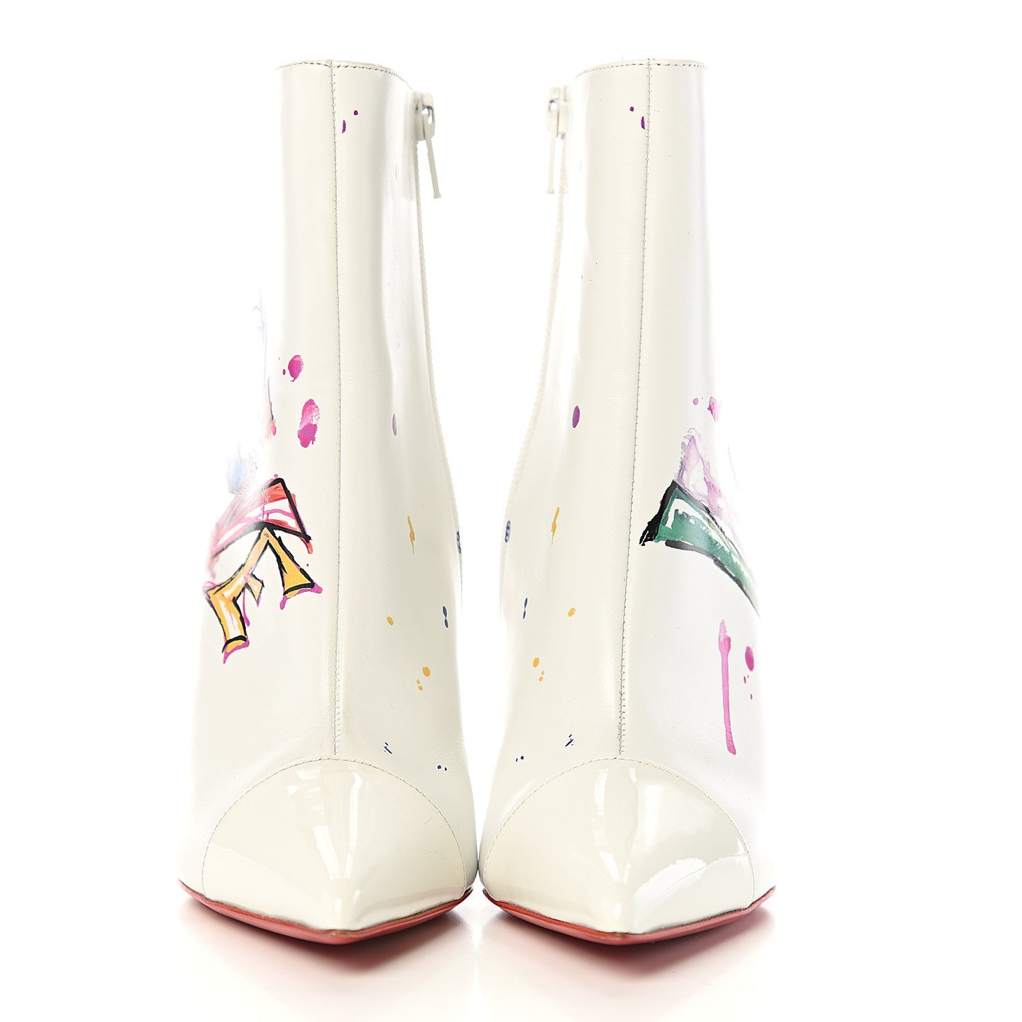 Calfskin In Love 100 Booties 35 White