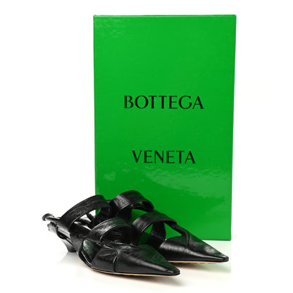 Bottega Veneta Shiny Light Nappa The Point Pumps 38.5 Black 8 of 8