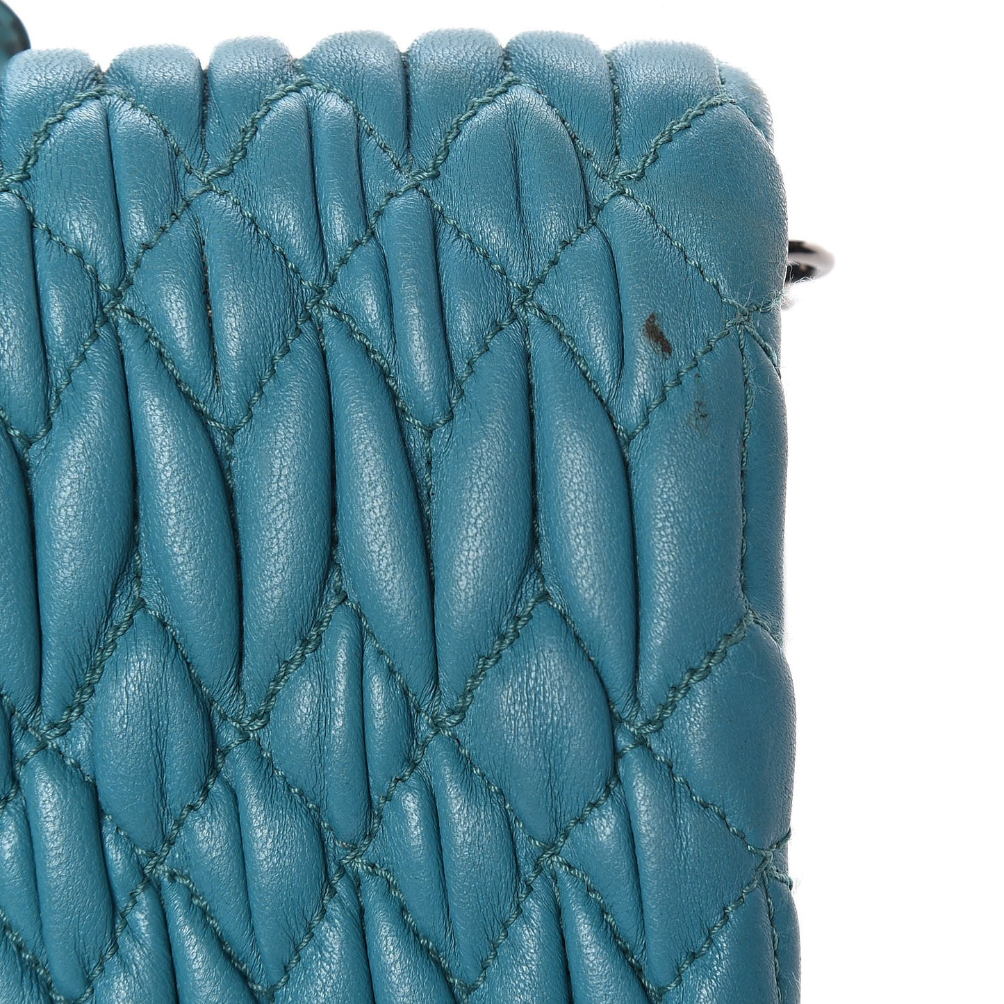 Nappa Matelasse Crystal Chain Crossbody Giada
