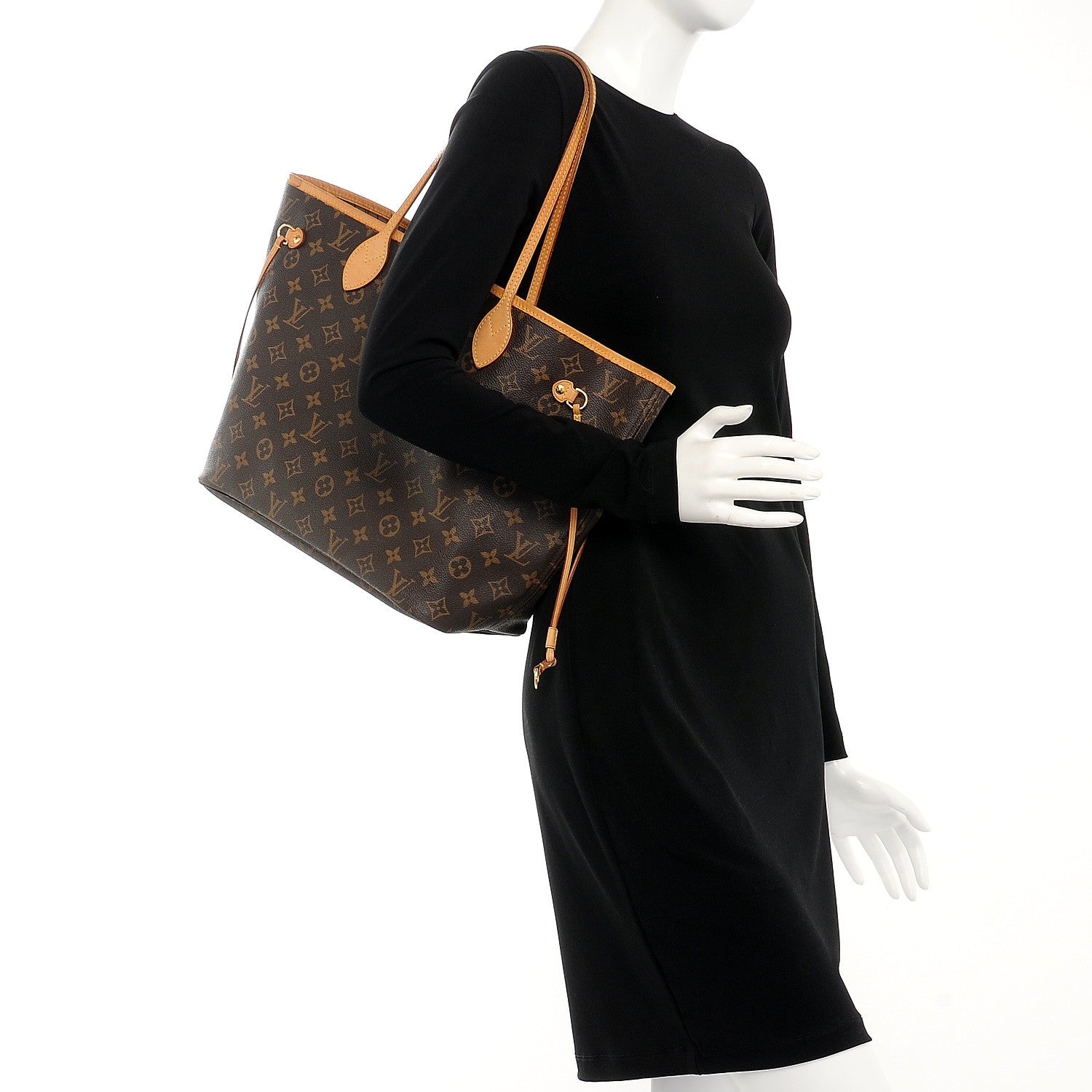 Louis Vuitton Monogram Neverfull MM 2 of 16