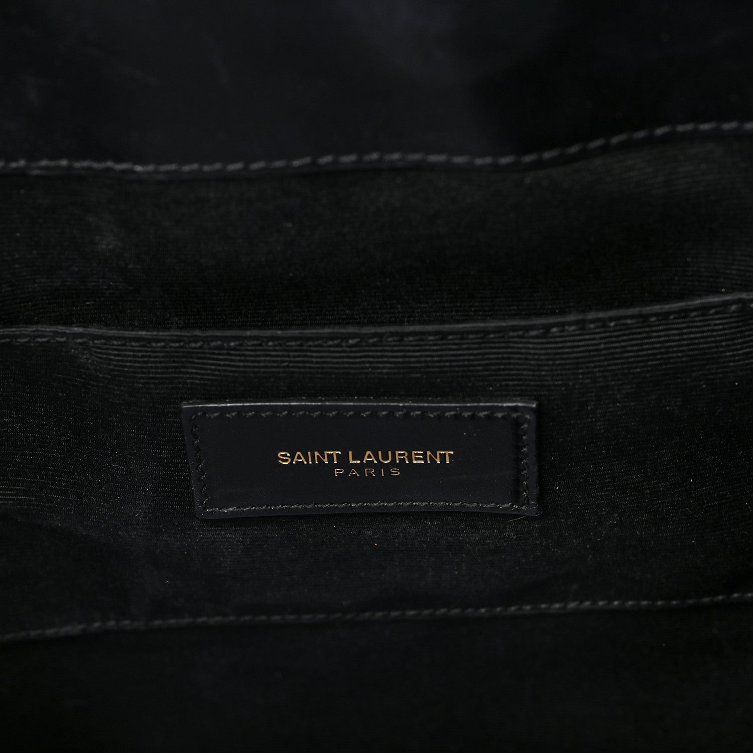 Saint Laurent Toile Classic Monogram Emmanuelle Bucket Bag Black 6 of 8