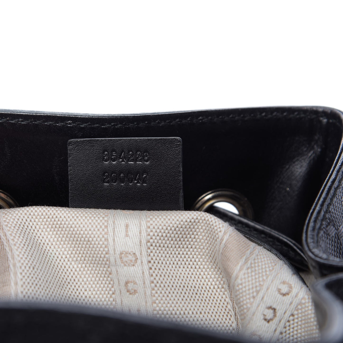 Bright Diamante Medium Bucket Bag Black