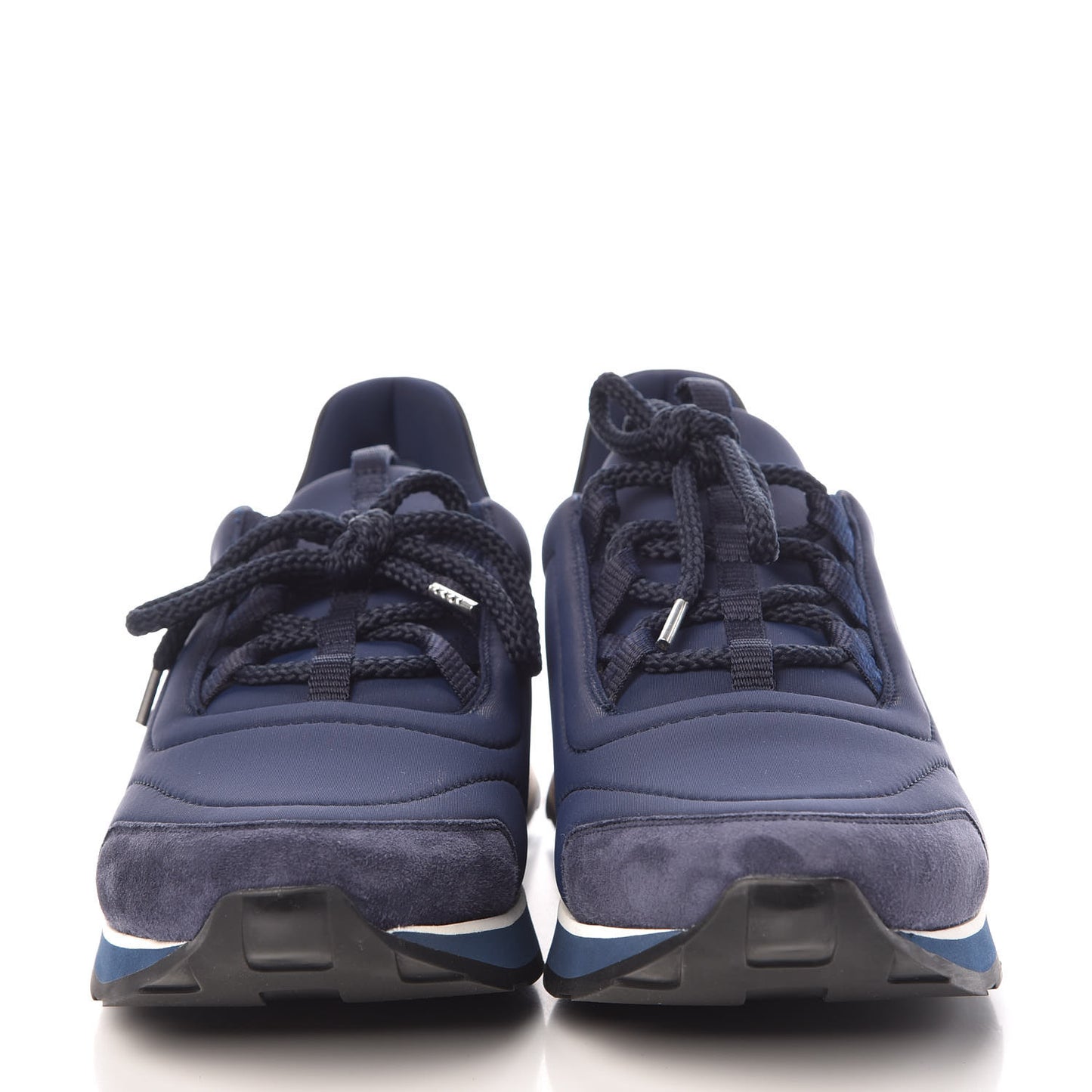 Technical Canvas Mens Miles Sneakers 43 Marine Black