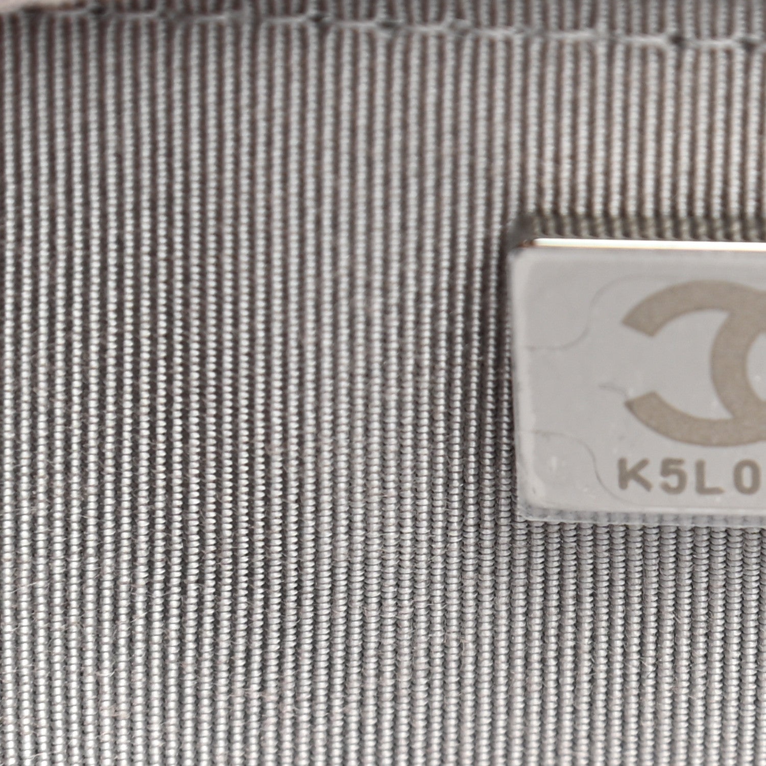 Chanel Lambskin Quilted Wallet On Chain WOC Grey 8 of 14