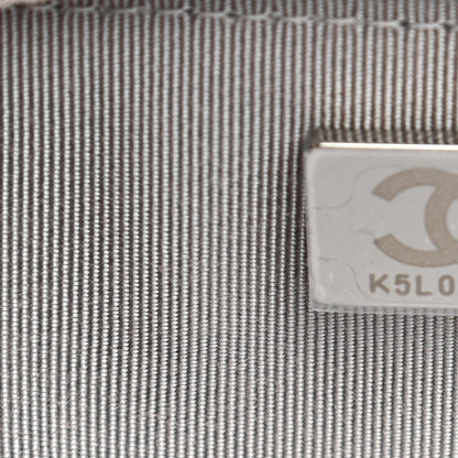 Chanel Lambskin Quilted Wallet On Chain WOC Grey 8 of 14