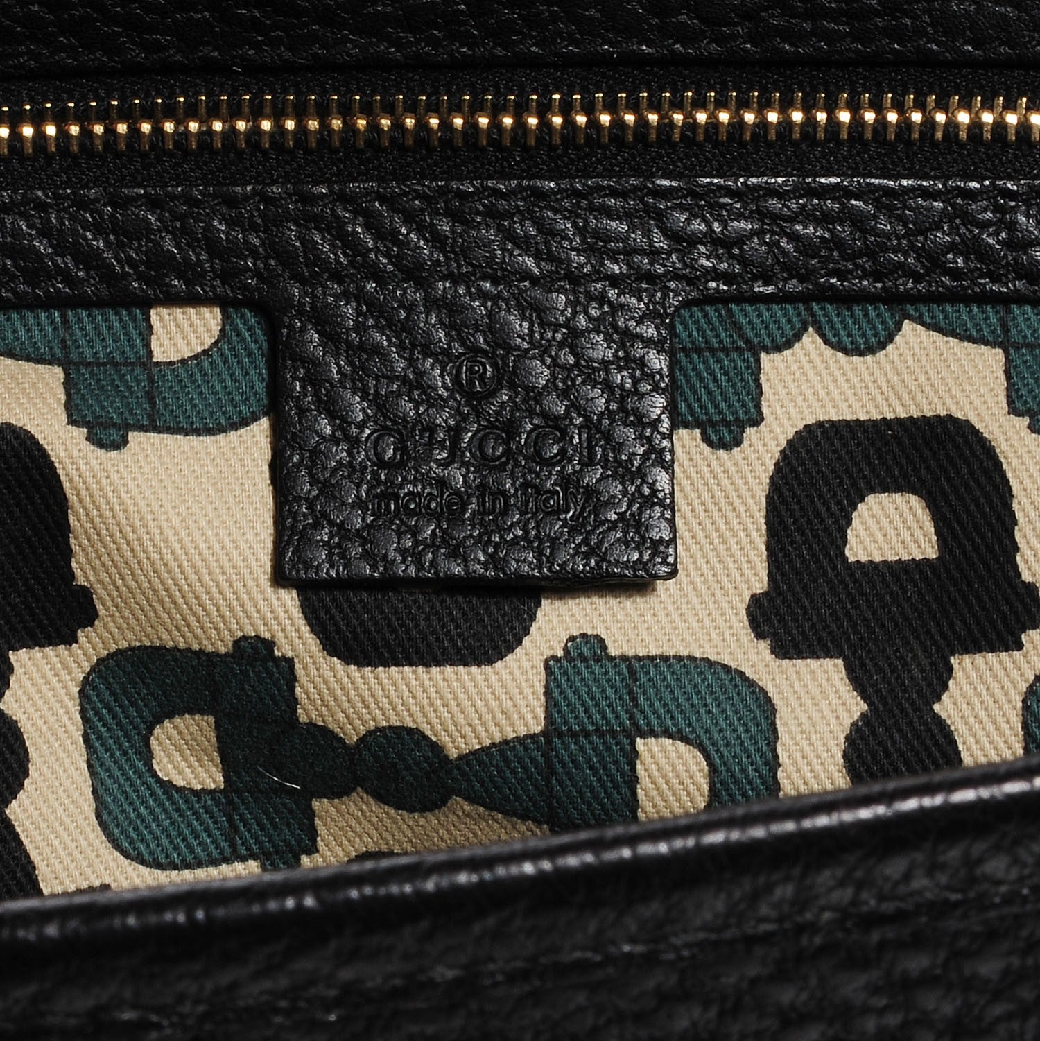 Gucci Leather Bamboo Bullet Black 5 of 7