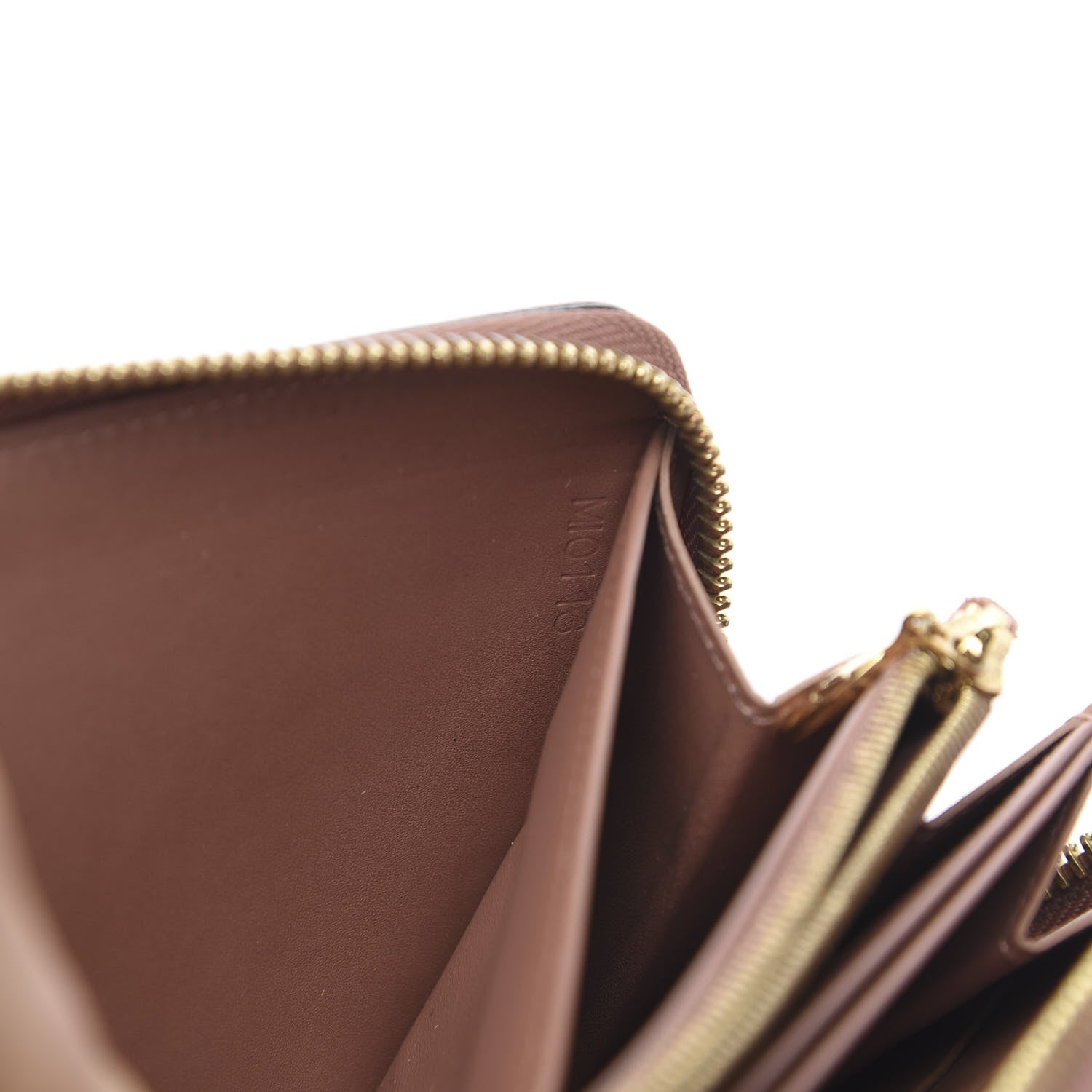 Louis Vuitton Vernis Zippy Wallet Rose Velours 7 of 10