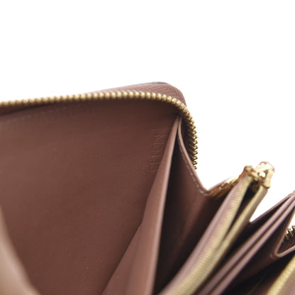 Louis Vuitton Vernis Zippy Wallet Rose Velours 7 of 10