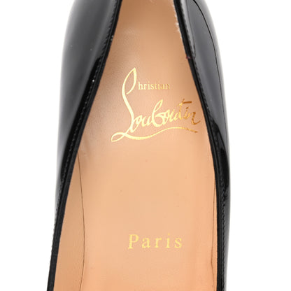 Christian Louboutin Patent Pigalle Follies 100 Pumps 35 Black 7 of 7