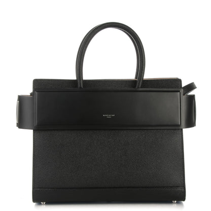 Givenchy Grained Calfskin Small Horizon Satchel Black 1 of 7