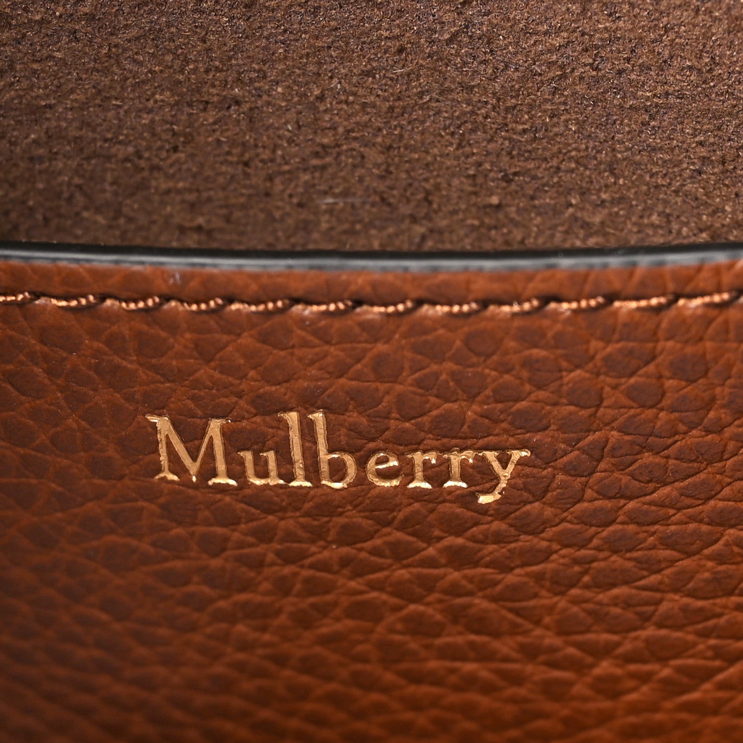 Mulberry Small Classic Grain Mini Bayswater Oak 6 of 9