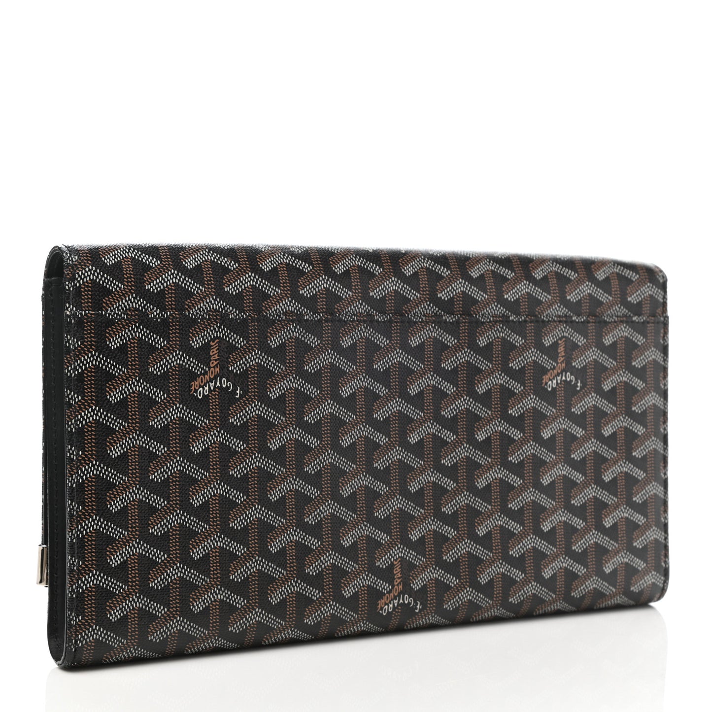 Goyardine Monte Carlo Bois Clutch Black