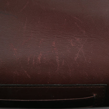 Mulberry Natural Grained Calfskin Small Darley Satchel Oxblood 10 of 11