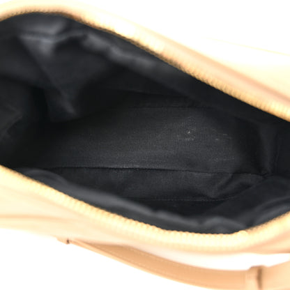 Saint Laurent Calfskin Matelasse Monogram Lou Camera Bag Dark Latte 5 of 12