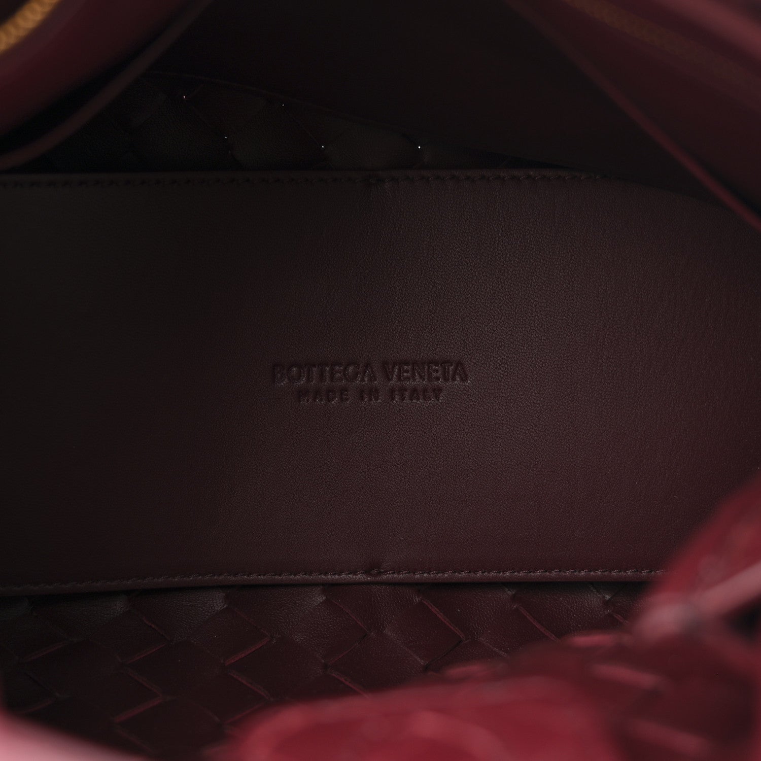 Bottega Veneta Nappa Intrecciato Small Andiamo Shoulder Bag Barolo 4 of 8