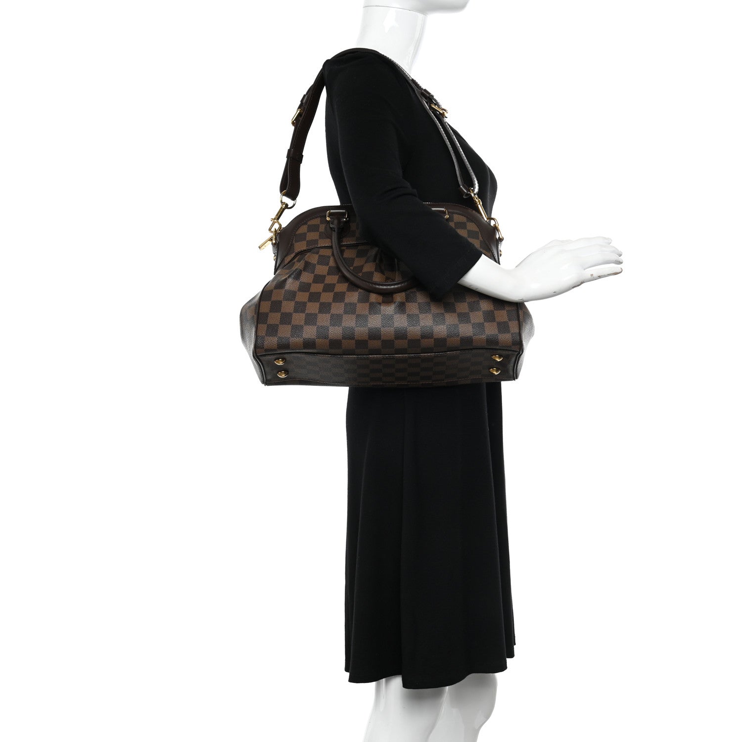 Louis Vuitton LOUIS VUITTON Damier Ebene Trevi PM 2 of 12