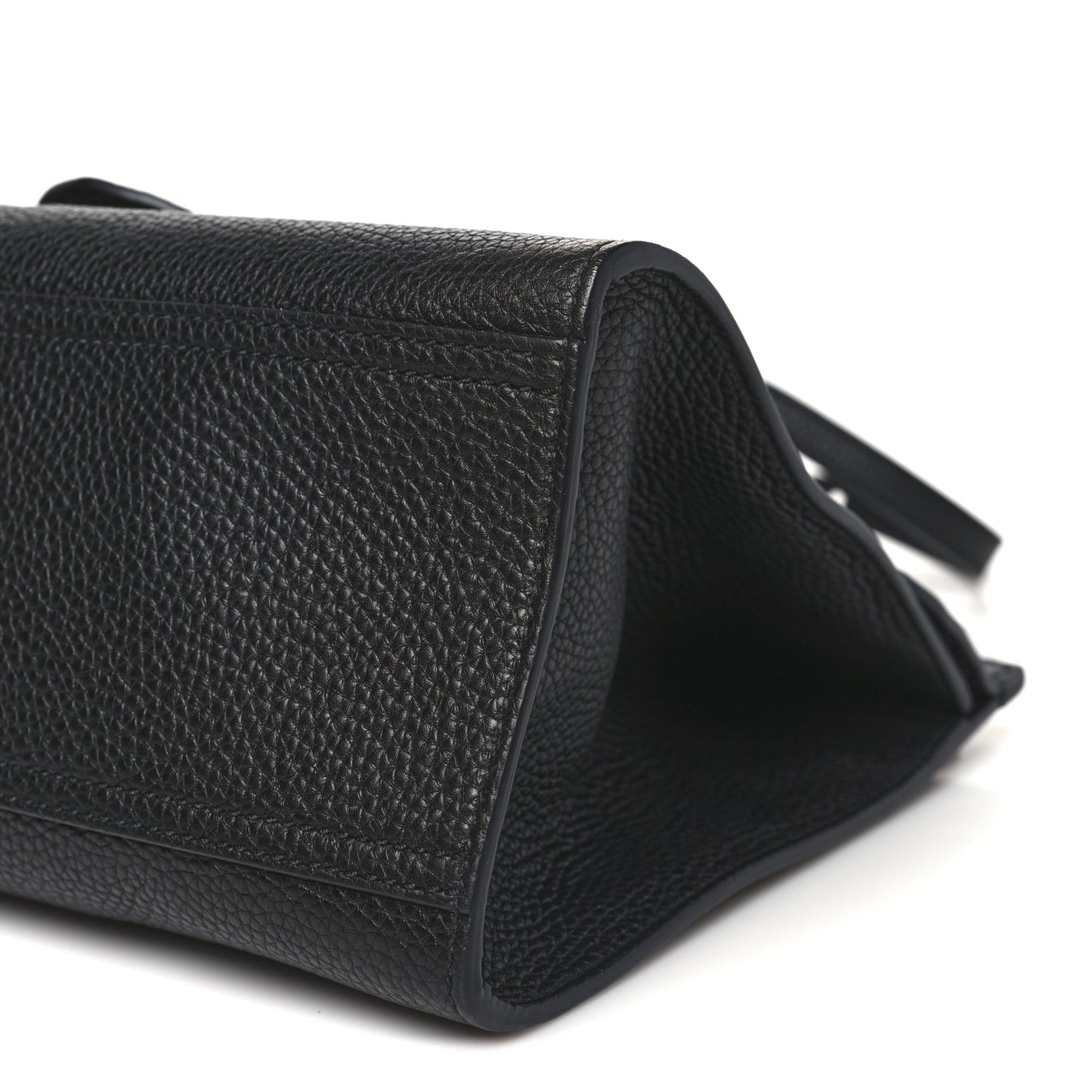 Calfskin Small GG Marmont Top Handle Bag Black