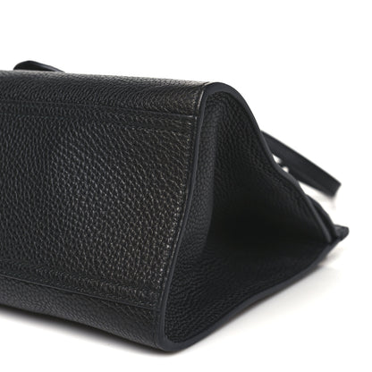Gucci Calfskin Small GG Marmont Top Handle Bag Black 9 of 9