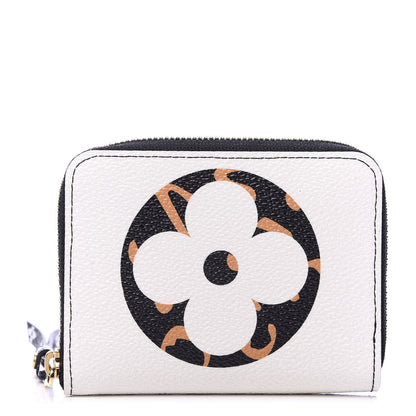 Louis Vuitton Monogram Giant Jungle Zippy Coin Purse Ivory 1 of 6
