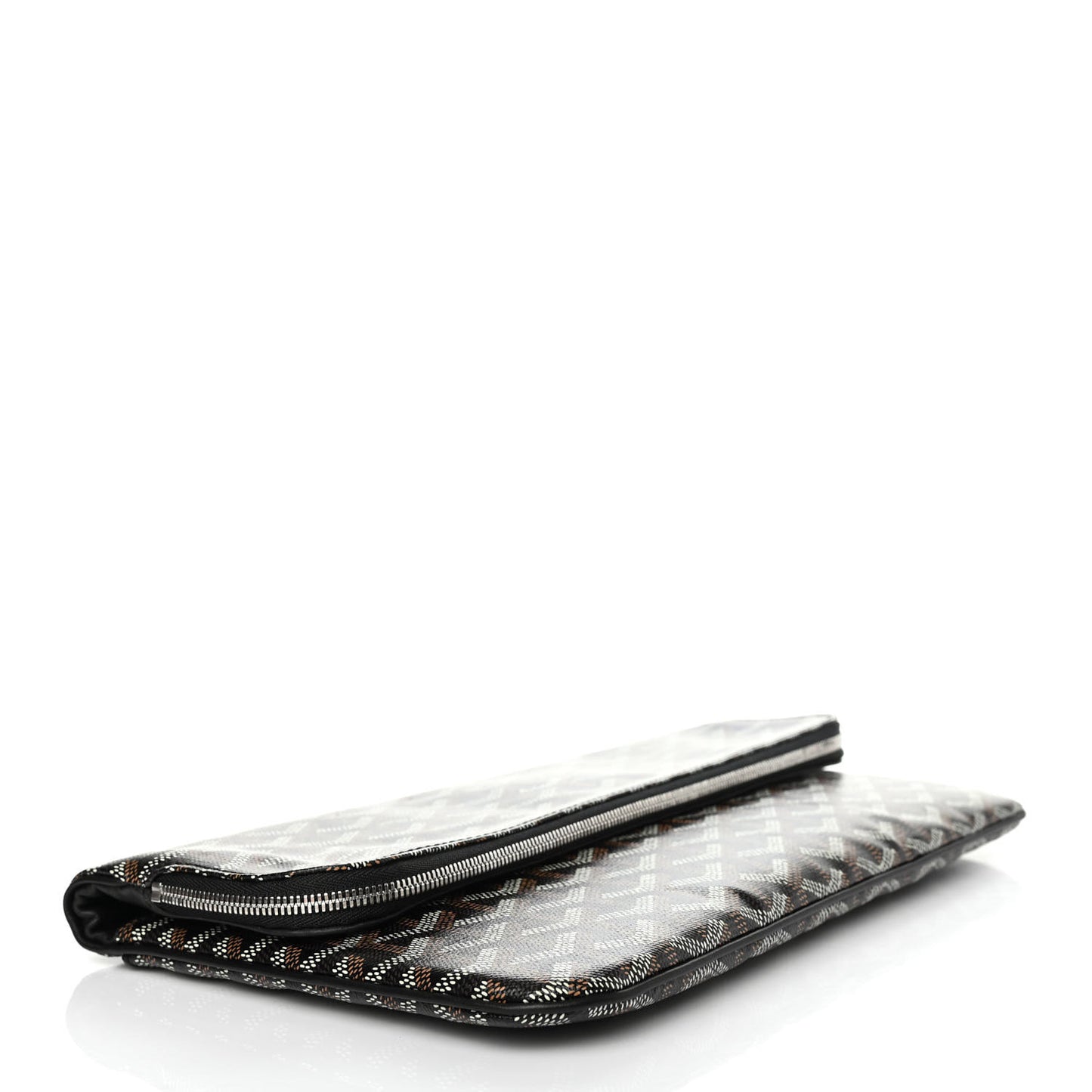 Goyardine Sainte Marie Soft Clutch Black