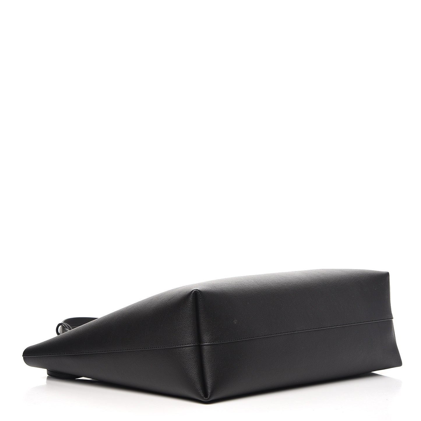 Calfskin Large Shopping Tote Black