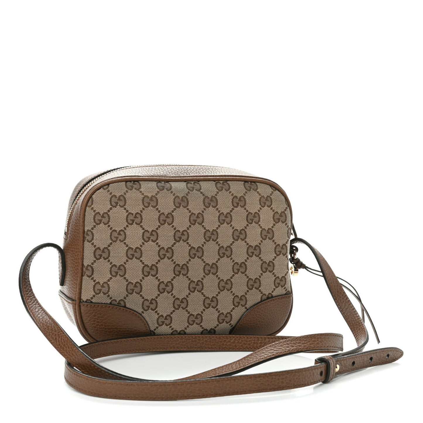Monogram Mini Bree Messenger Bag Beige Tabacco