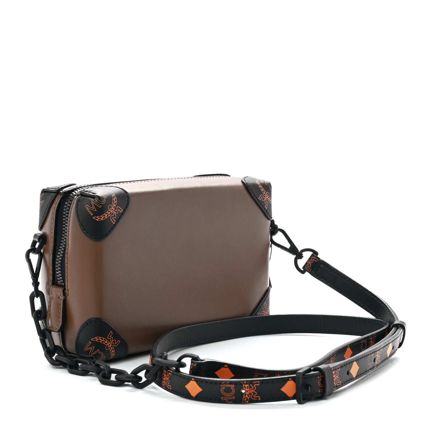 Box Mini Berlin Logo Crossbody Toffee