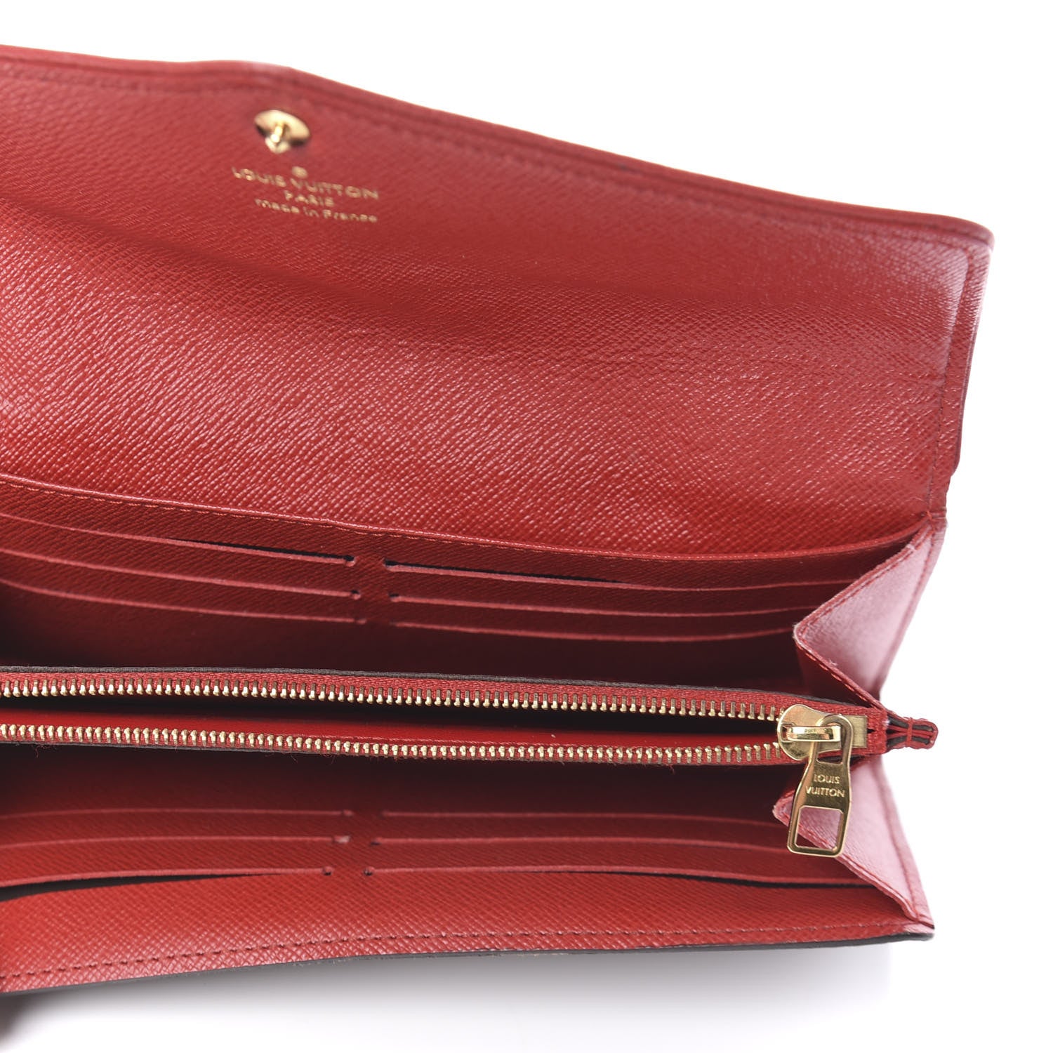 Louis Vuitton Monogram Sarah Retiro Wallet Cherry 5 of 10